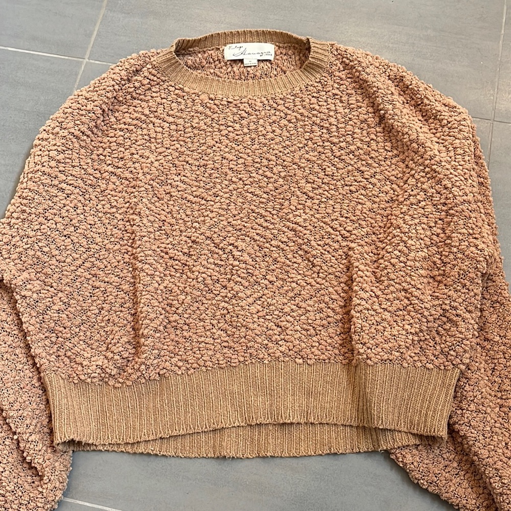Brown popcorn Vintage Havana sweater